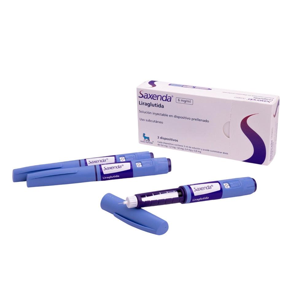 Saxenda 6 mg/ml Solución Inyectable (CAJA 3 UN)