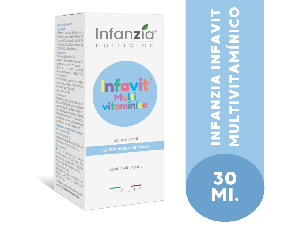 Infanzia Infavit Multivitamínico Solución Oral - 30 ML