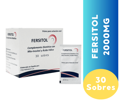 Fersitol 2000mg-200µg Polvo para Solución Oral - 30 Sobres