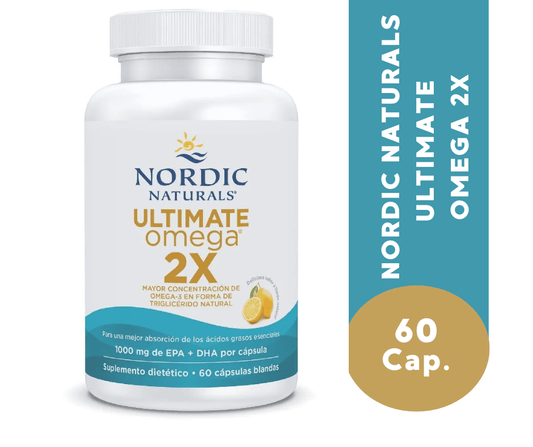 Nordic Naturals Ultimate Omega 2X  - 60 Cápsulas