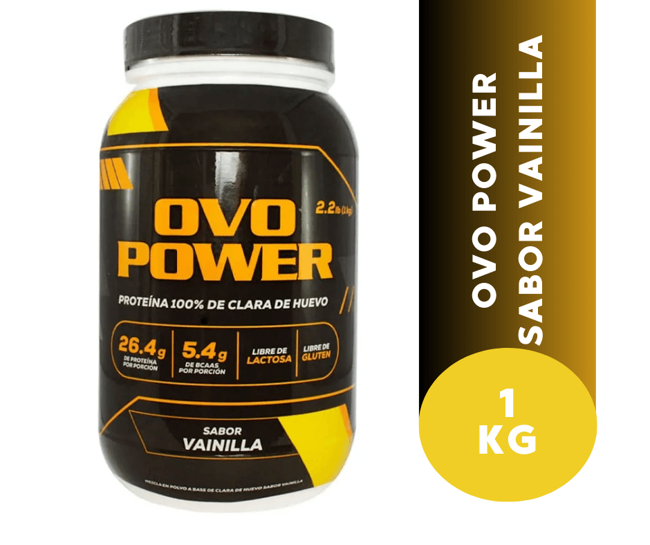 Ovo Power Proteína Sabor Vainilla - 1KG