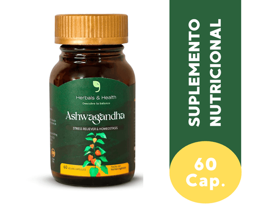 Ashwagandha Cápsulas - Herbals & Health