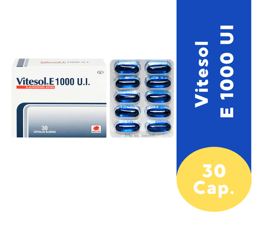 Vitesol E 1000 UI - Caja 30 UN