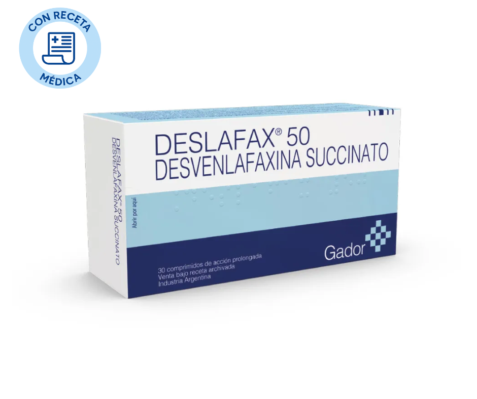 Deslafax 50 mg - 30 Comprimidos
