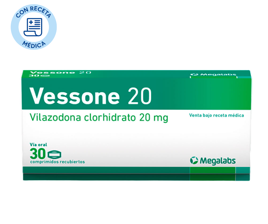 Vessone 20 mg - 30 Comprimidos Recubiertos